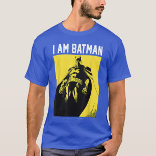 Camiseta DC Comics soy Batman Amarillo Oscuro Póster Rellen