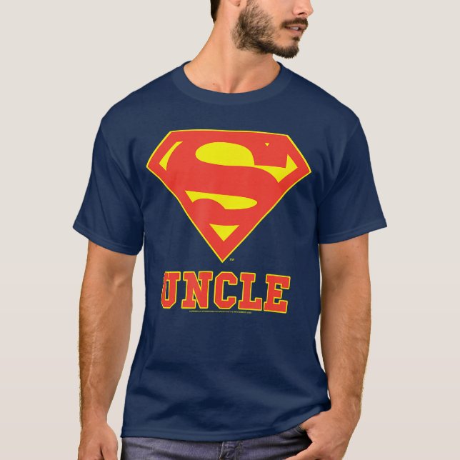 Camiseta DC Comics Superman Super Uncle Chest Logo (Anverso)