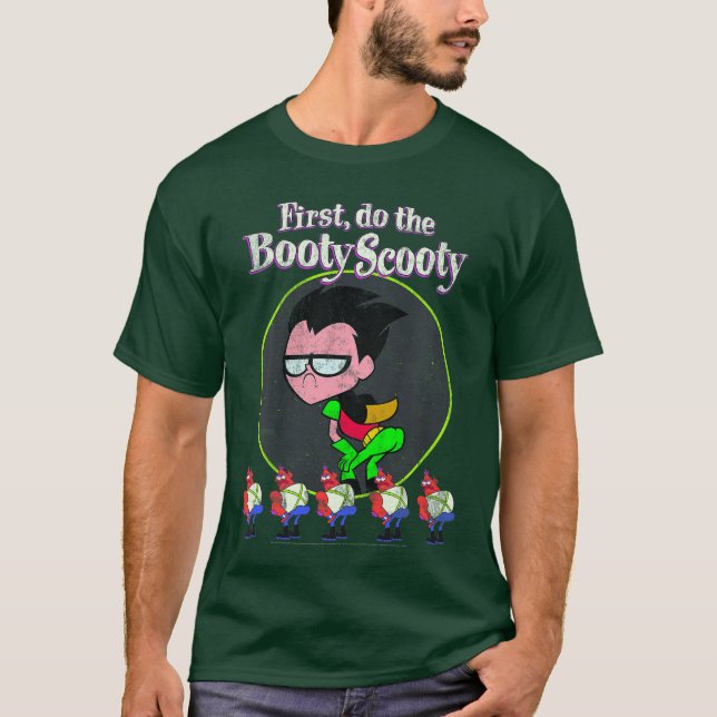 Camiseta DC Comicseenitans Go Robin Primero Dohe Booty Scoo (Anverso)