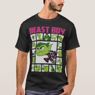 Camiseta DC Cómicsvenitans Go Beast Boy Bo Arriba vintage