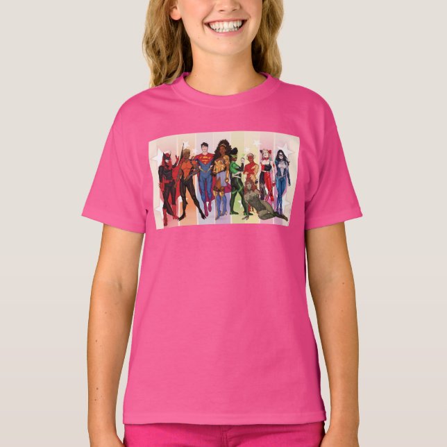 Camiseta DC Pride Comic Cover 2022 Variante (Anverso)