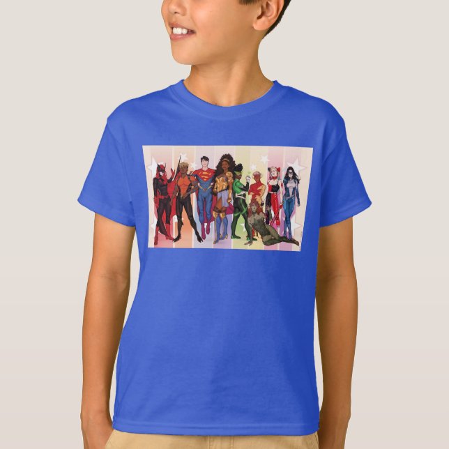 Camiseta DC Pride Comic Cover 2022 Variante (Anverso)