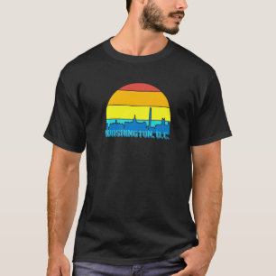 Camiseta Dc Souvenir años 7080 estilo retro Visita Washingt