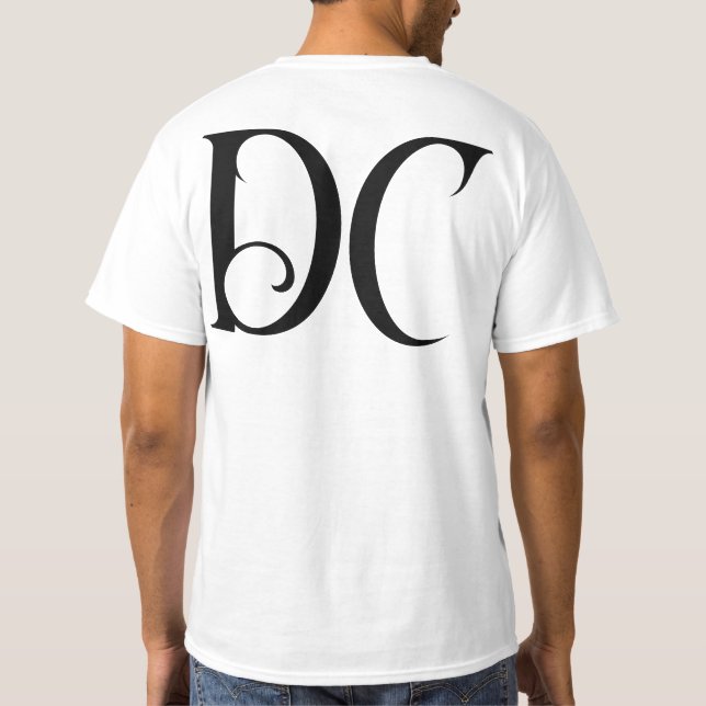 Camiseta DC (Washington D. C.) (Reverso)