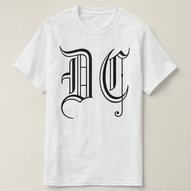 Camiseta DC (Washington DC) (Diseño del anverso)
