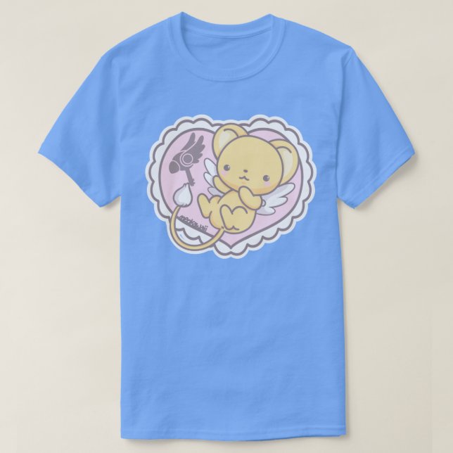 Camiseta dcaptor sakura kero chan corazón dulce (Diseño del anverso)