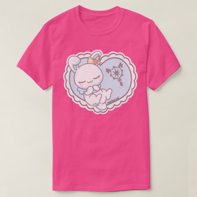 Camiseta dcaptor sakura momo chan corazón dulce (Diseño del anverso)