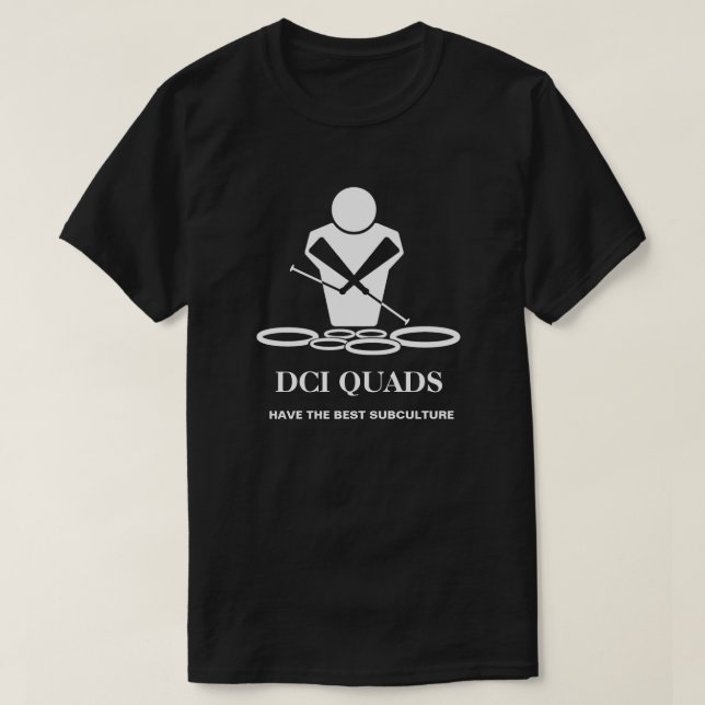 CAMISETA DCI QUADS TIENE LA MEJOR SUBCULTURA (Diseño del anverso)