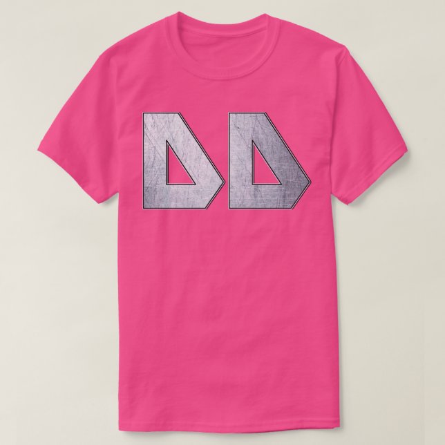 CAMISETA DD (Diseño del anverso)