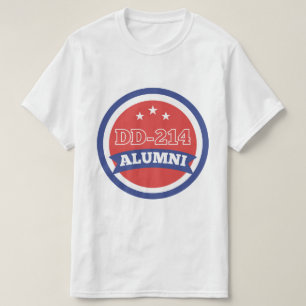 Camiseta DD-214 Retiro Militar Veterano del Ejército de Alu