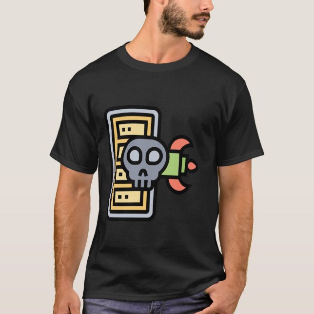 Camiseta DDOS Profesionales de Seguridad Cibernética de hac (Anverso)