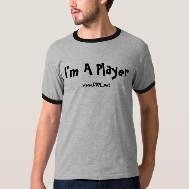 Camiseta DDPL: Soy un jugador (Anverso)