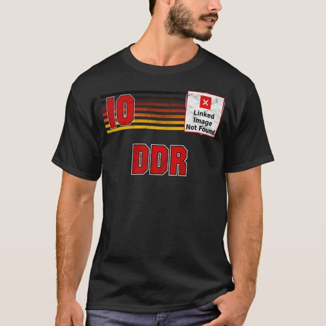 CAMISETA DDR. (Anverso)