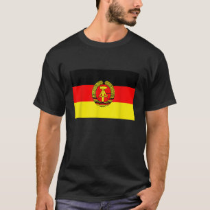 Camiseta DDR Alemania del Este viejo símbolo Emblem Bandera