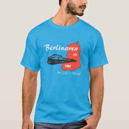 Camiseta DDR diseño Berlinaren Reichsbahn Alemán