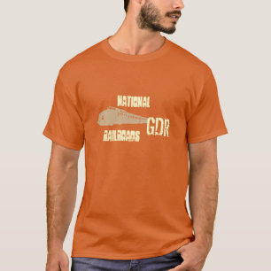 Camiseta DDR diseño de ferrocarril de imperio