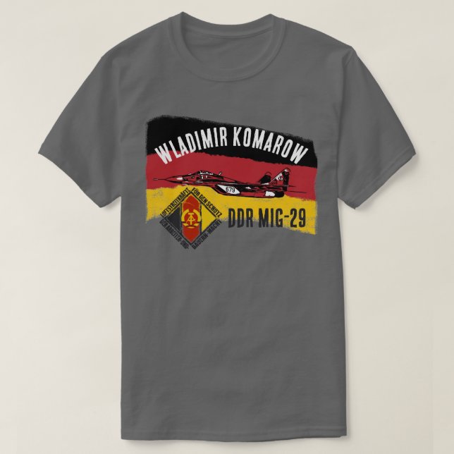 CAMISETA DDR MIG 29 (Diseño del anverso)