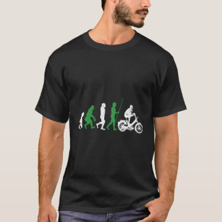 Camiseta Ddr Moped Oldtimer Roller Mofa Scooter 2 Takter