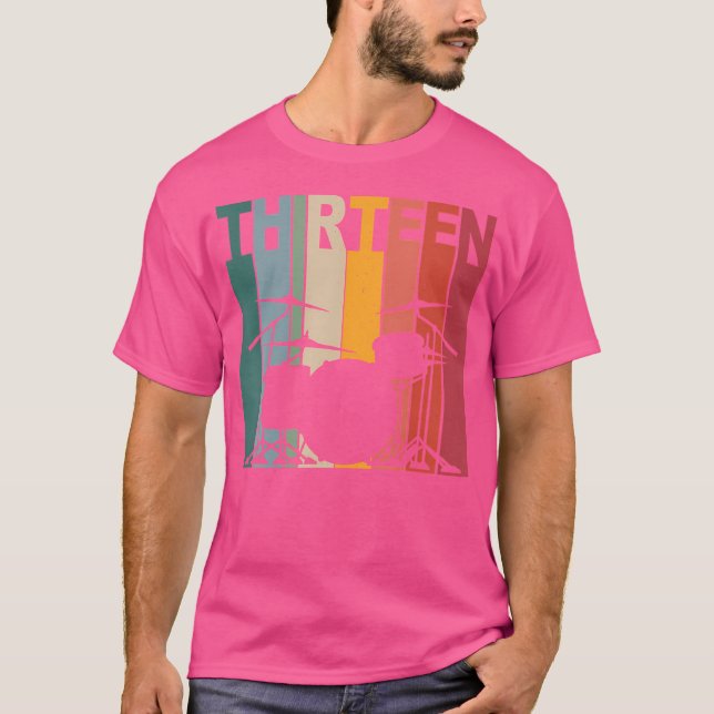 Camiseta De 13 Años 13 Bambores De Bidón (Anverso)