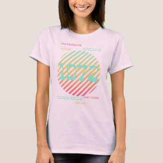 Camiseta de 1972