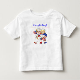 Camiseta de 2º cumpleaños de Little Sailor Twins
