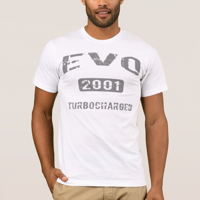 Camiseta de 2001 EVO (Anverso)