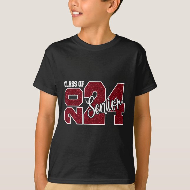 Camiseta De 2024, 24 Mayores El Último Día De Graduación Es (Anverso)