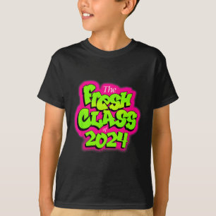 Camiseta De 2024 Graduación de estilo retro de televisión f