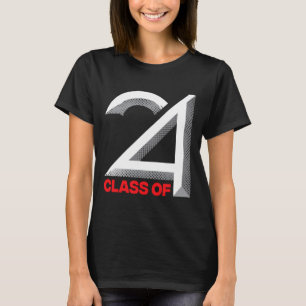 Camiseta De 2024 Shirt Graduation Senior High School Colleg