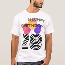camiseta de 28 años de moda simmi
