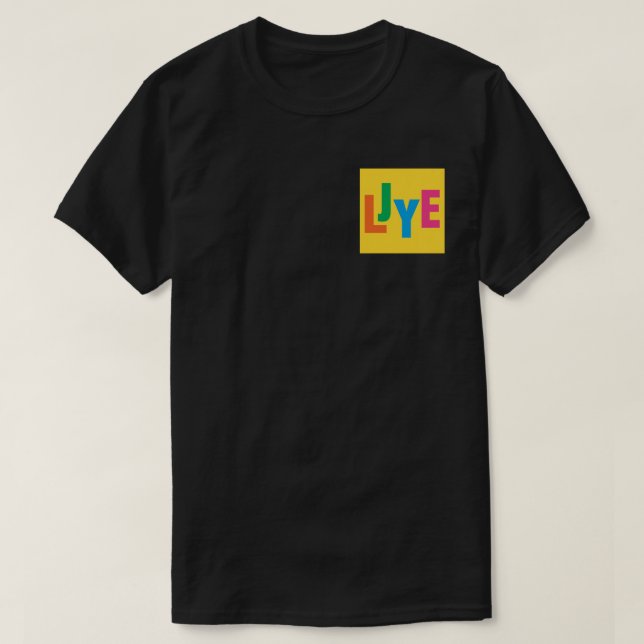 Camiseta de 2 caras LJYE (Diseño del anverso)