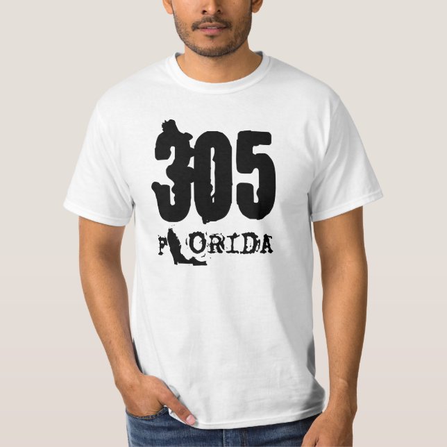 Camiseta de 305 Miami (Anverso)