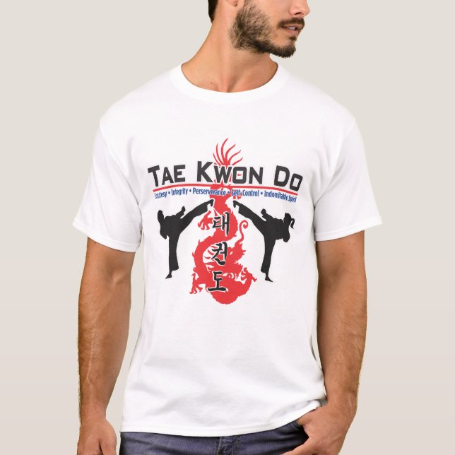 Camiseta de 316 el Taekwondo (Anverso)