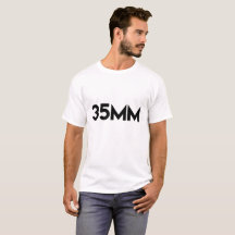 camiseta de 35m m