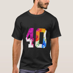 Camiseta de 40 AÑOS DE CUMPLEAÑOS