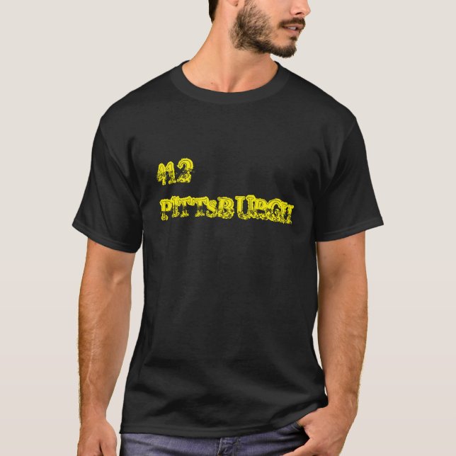 Camiseta de "412 Pittsburgh" (Anverso)