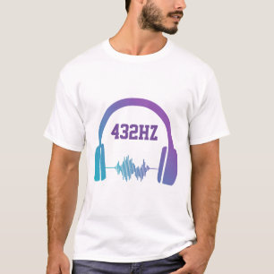 Camiseta de 432 horas de frecuencia de curación