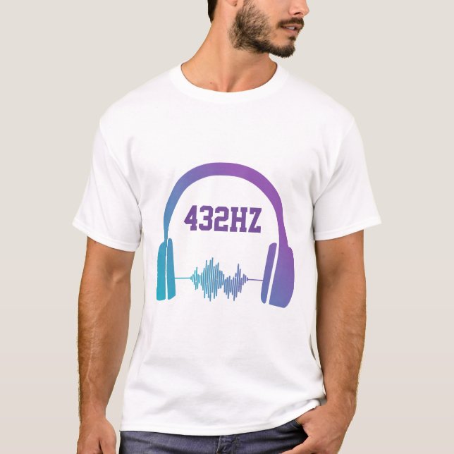 Camiseta de 432 horas de frecuencia de curación (Anverso)