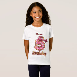 Camiseta de 5 años de Donut Baby
