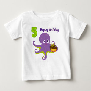 Camiseta de 5 cumpleaños