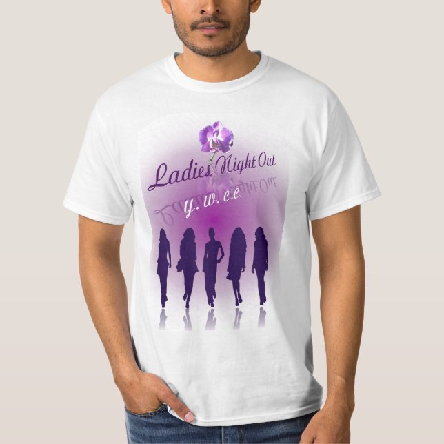 camiseta de 5 señoras en una noche hacia fuera (Anverso)