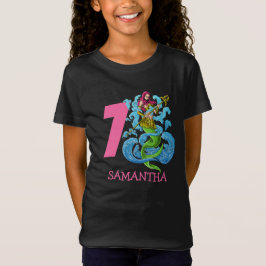 Camiseta de 7 cumpleaños de Mermaid Warrior