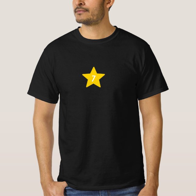 camiseta de 7 estrellas (Anverso)