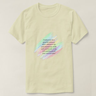 Camiseta De 80 años & más