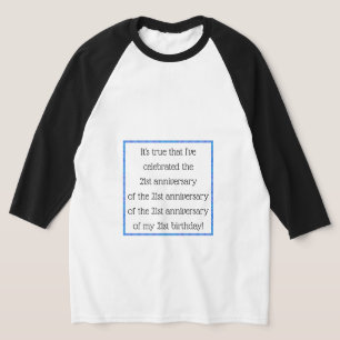 Camiseta De 84 años o más