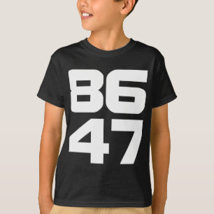Camiseta De 86 47 Anti Trump Resist Project 2025