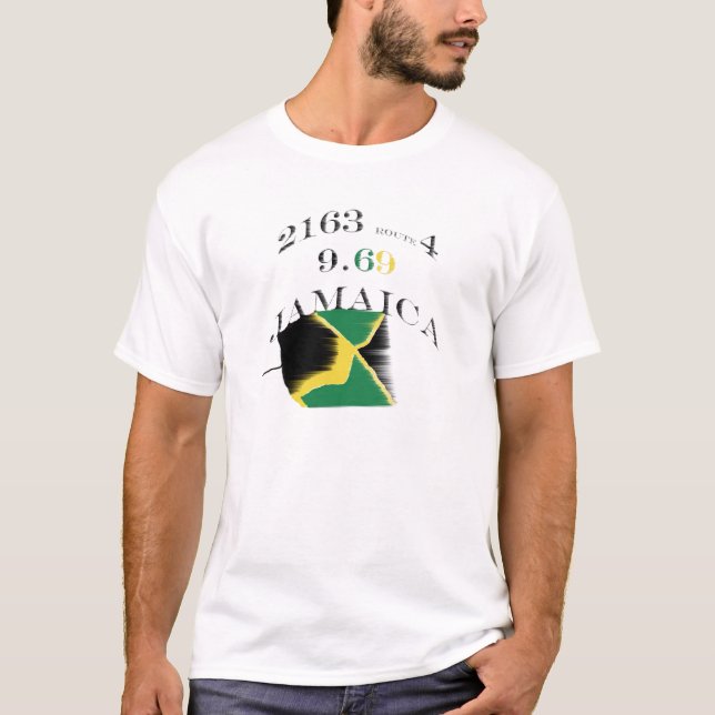 camiseta de 9,69 Jamaica (Anverso)