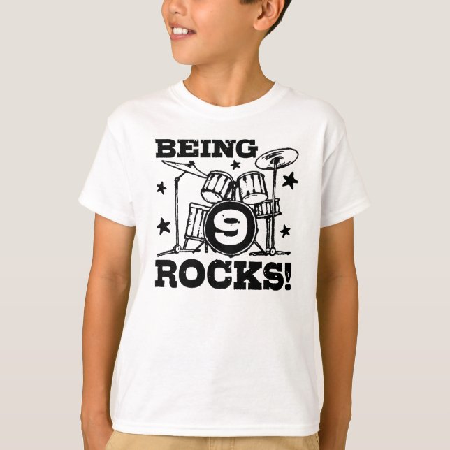 Camiseta De 9 Años (Anverso)