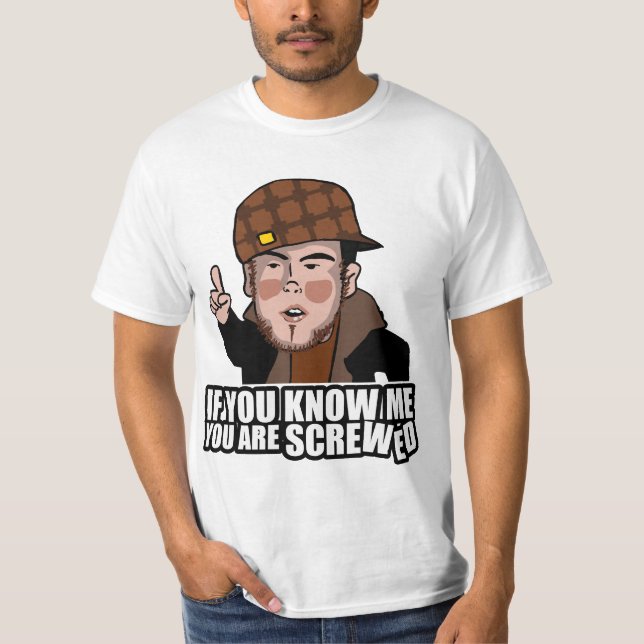 CAMISETA DE 9 MORDAZAS - SCUMBAG STEVE (Anverso)