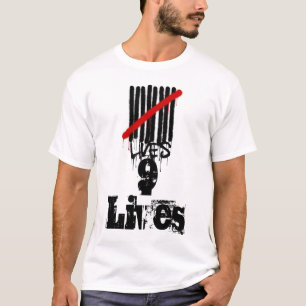 Camiseta de 9 vidas